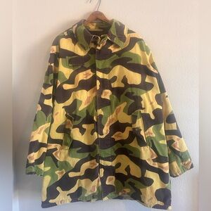 VINTAGE 60’s CZECH Salamader Camo Military Jacket
